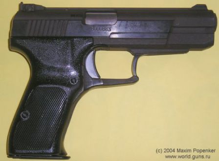 NORINCO Model 77B pistol, right side view.
