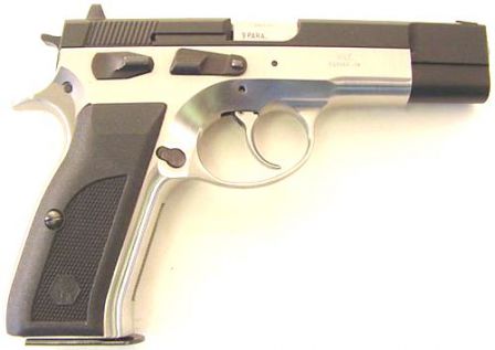 Sphinx 2000 pistol, right side
